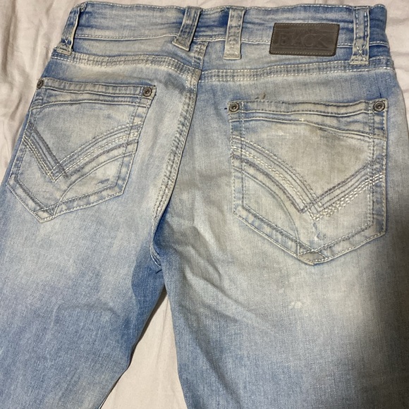 Buckle Black Fit 9 Bootleg Size 31R Light Fade Bluejeans - Picture 7 of 8